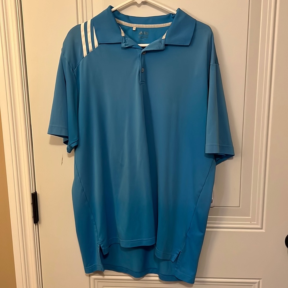 adidas Blue Polo Shirt